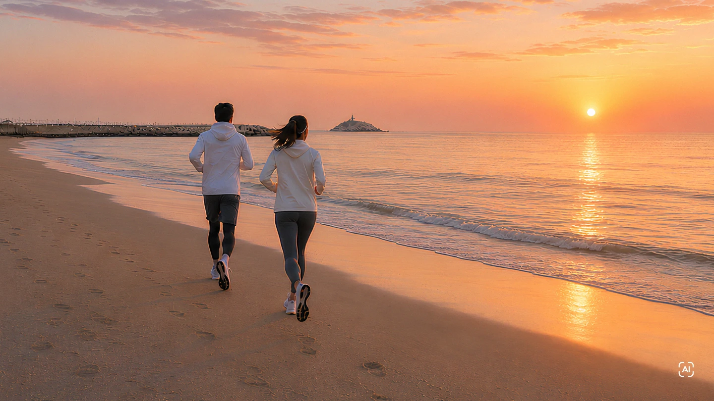 Run to Sunrise, 속초 일출 런트립