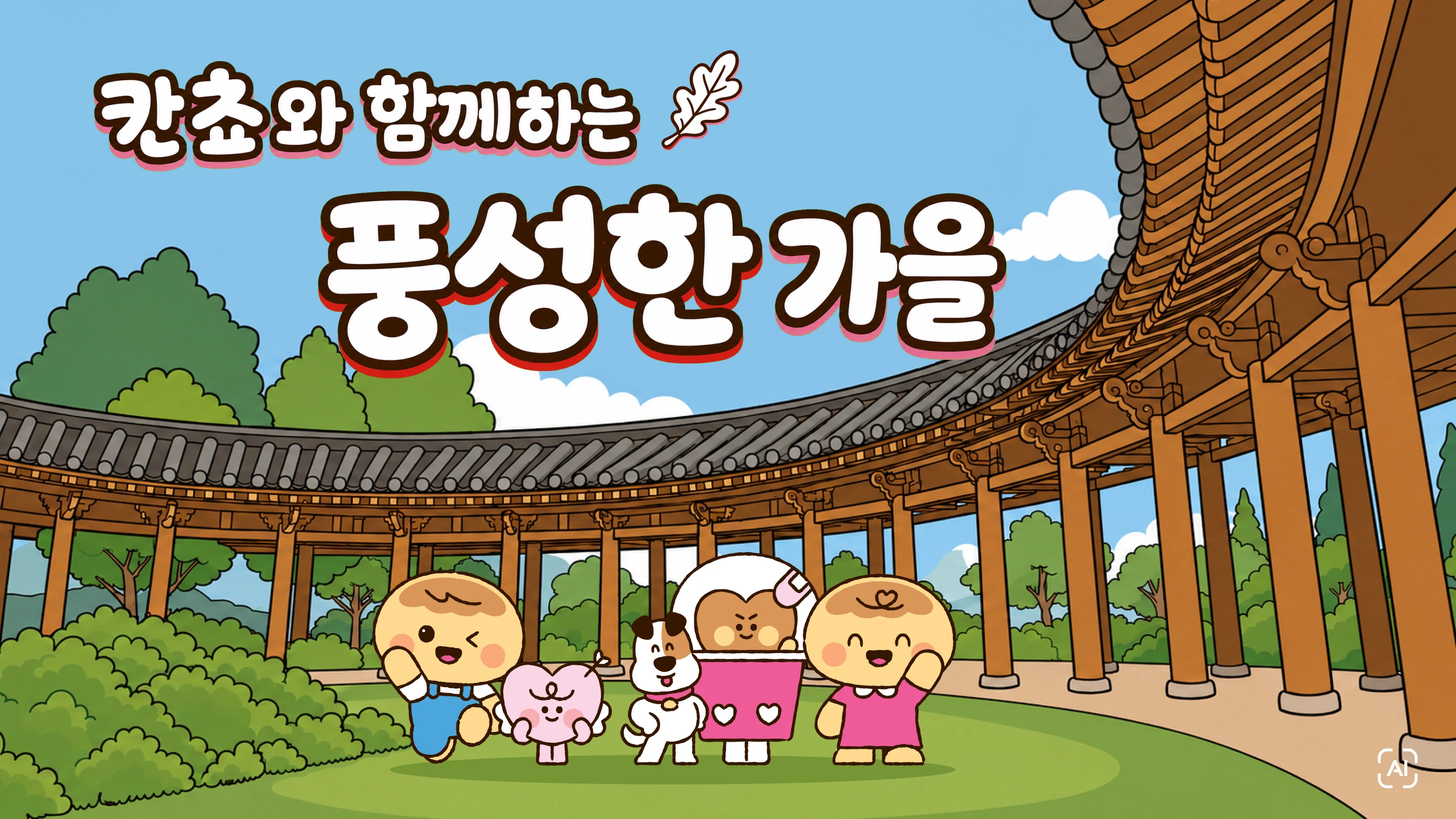 칸쵸와 함께하는 풍성한 가을